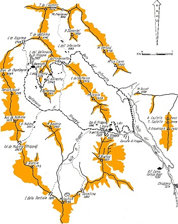 Mappa Sentiero Dino Icardi