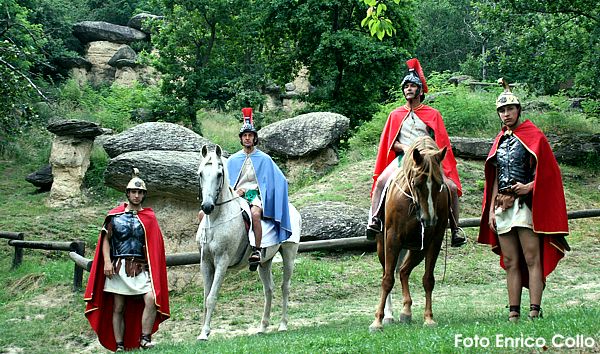 Soldati romani ai Ciciu di Villar